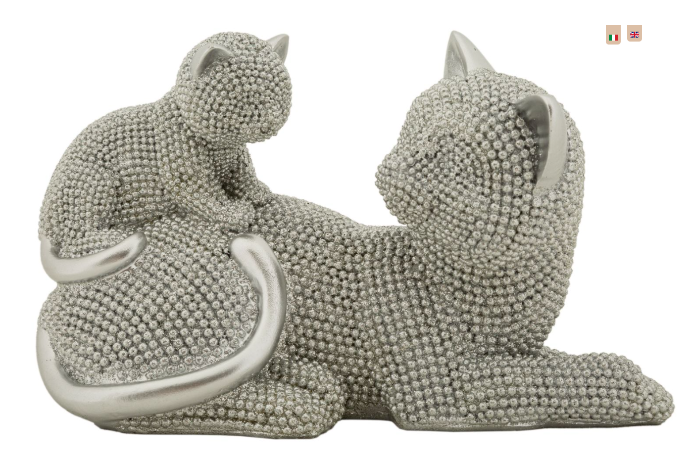 GATTO SPARKY CON CUCCIOLO