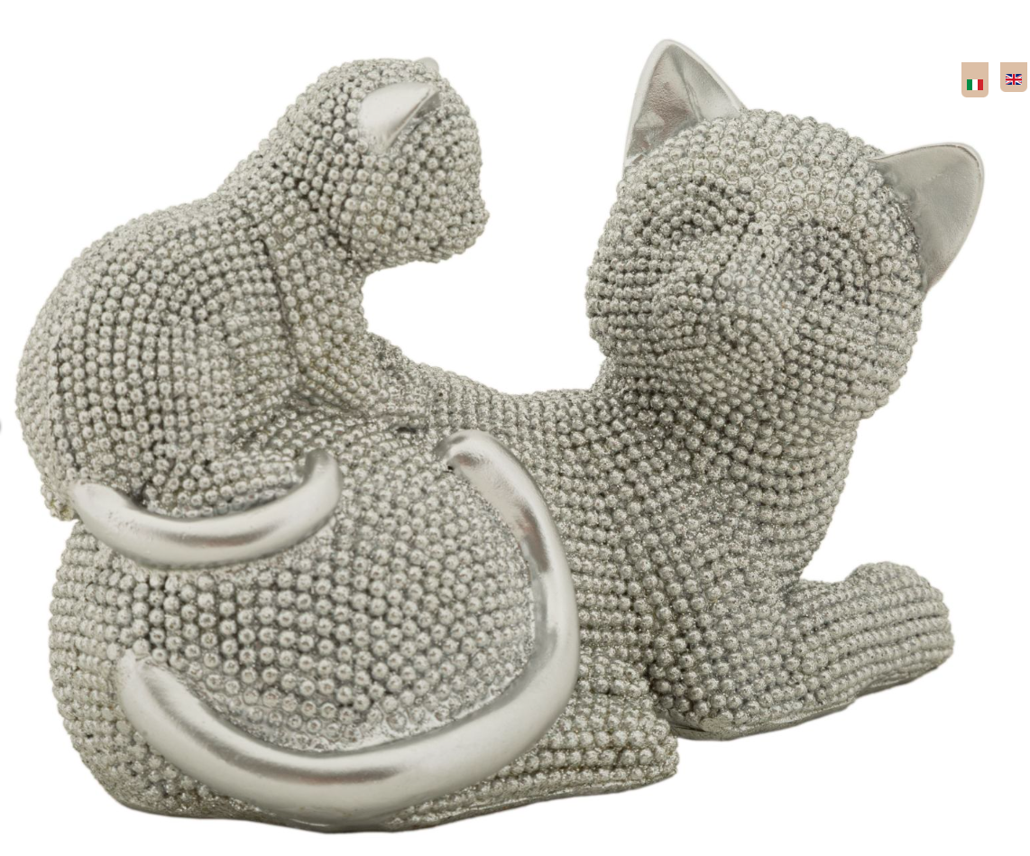 GATTO SPARKY CON CUCCIOLO