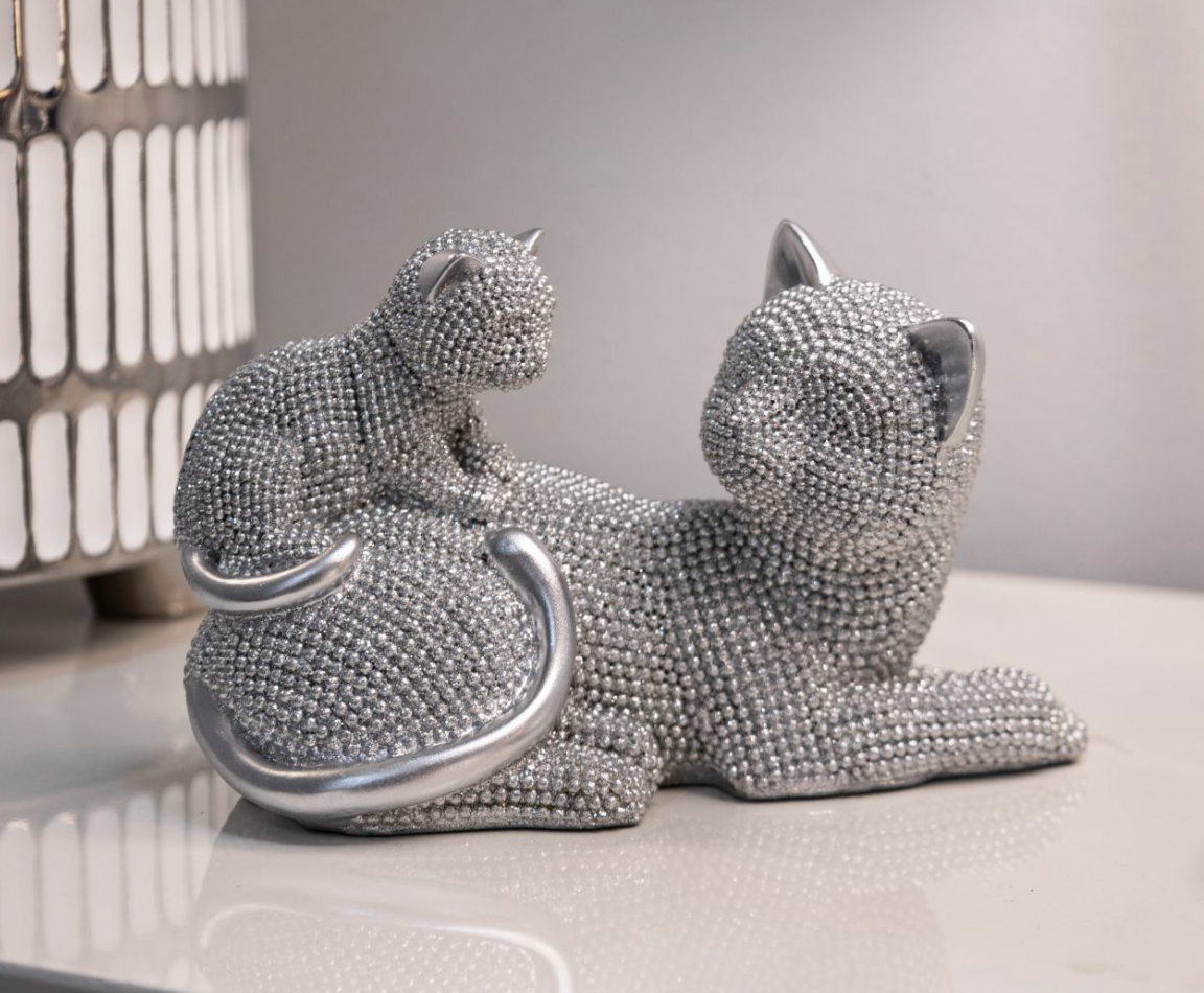 GATTO SPARKY CON CUCCIOLO