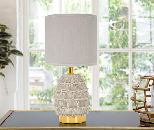 LAMPADA DA COMODINO PIGNY GRIGIA