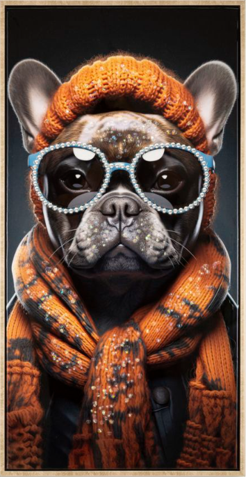 DIPINTO SU TELA BAD BULLY