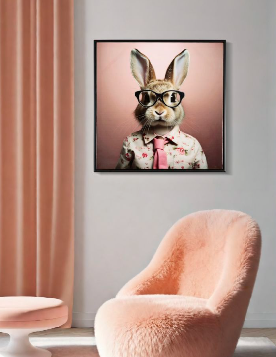 DIPINTO SU TELA BUNNY