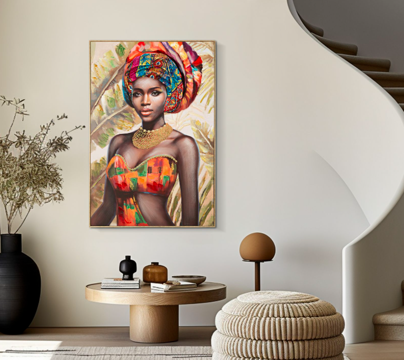 DIPINTO SU TELA DEVA