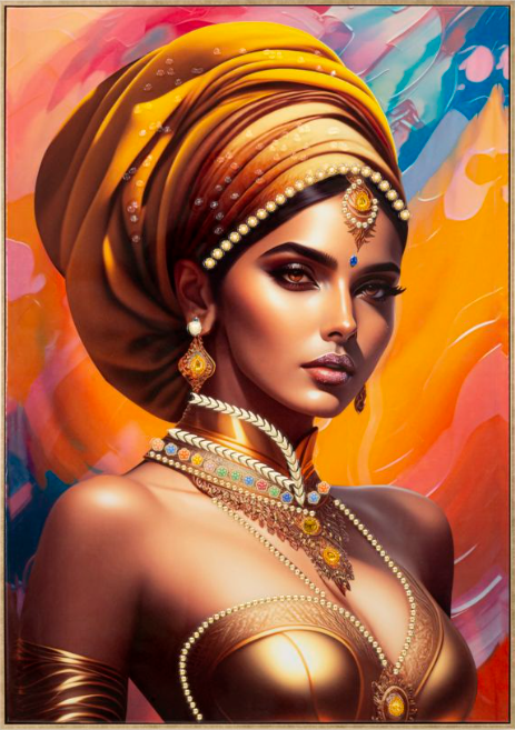 DIPINTO SU TELA SAMIRA