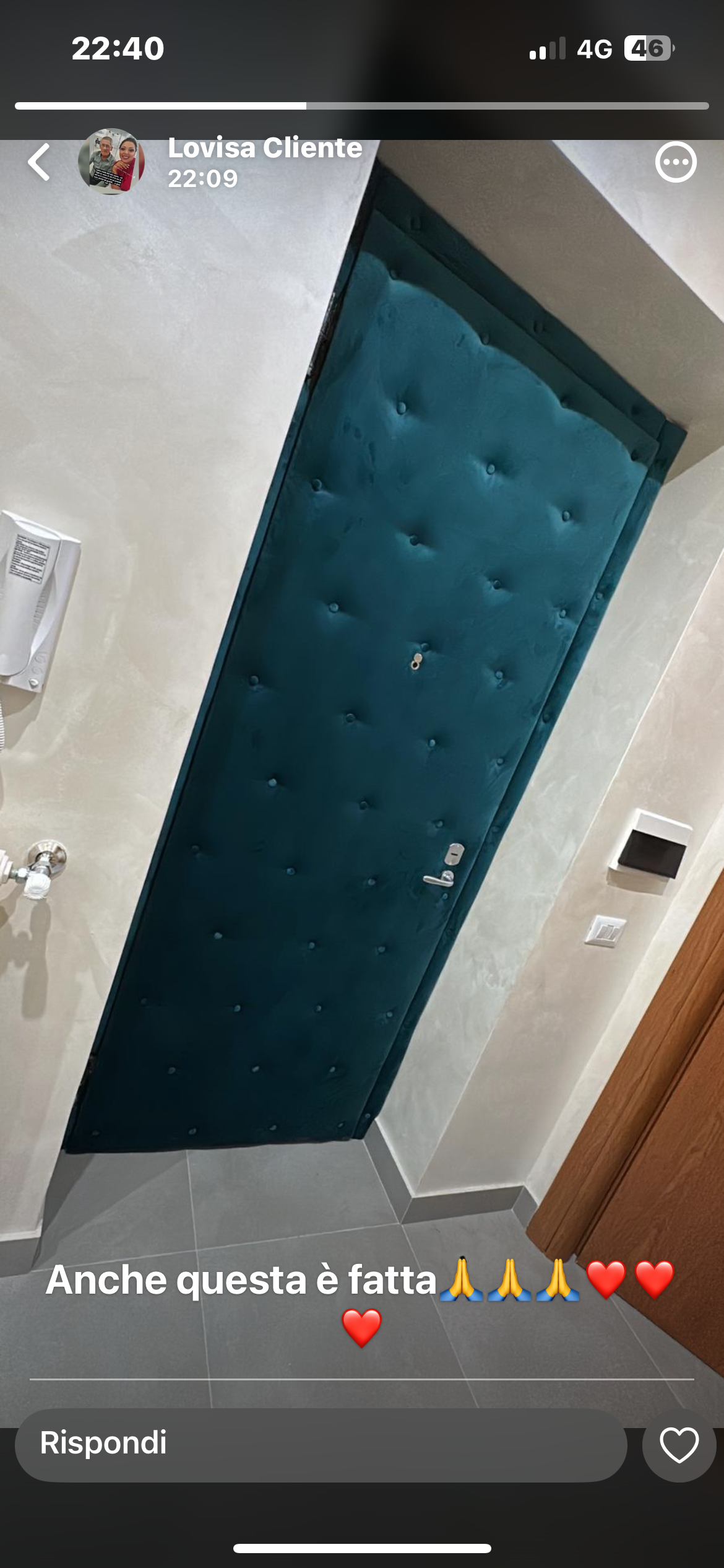 Consolle, porta e cornice tv mobile